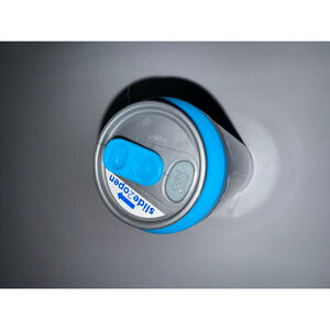 Cool Gear Blue Silver Penguin Water Bottle Thermos One Size #283